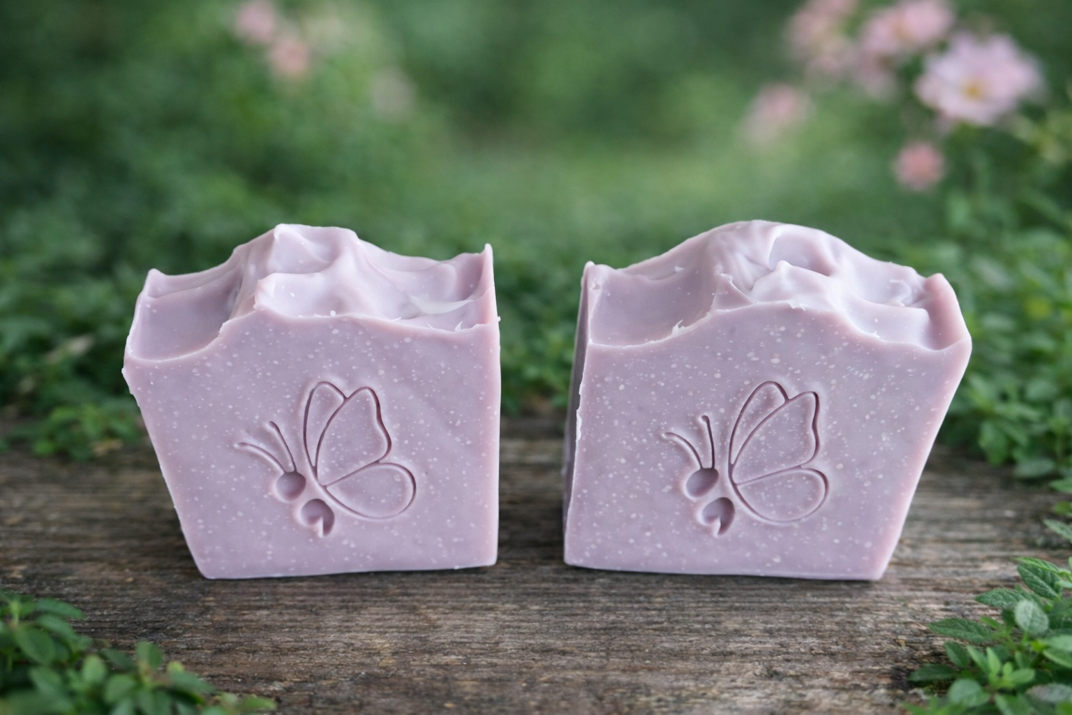 Butterfly Kisses! Tallow, Colloidal Oatmeal & Goat Milk Soap.