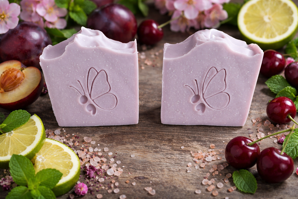 Butterfly Kisses! Tallow, Colloidal Oatmeal & Goat Milk Soap.
