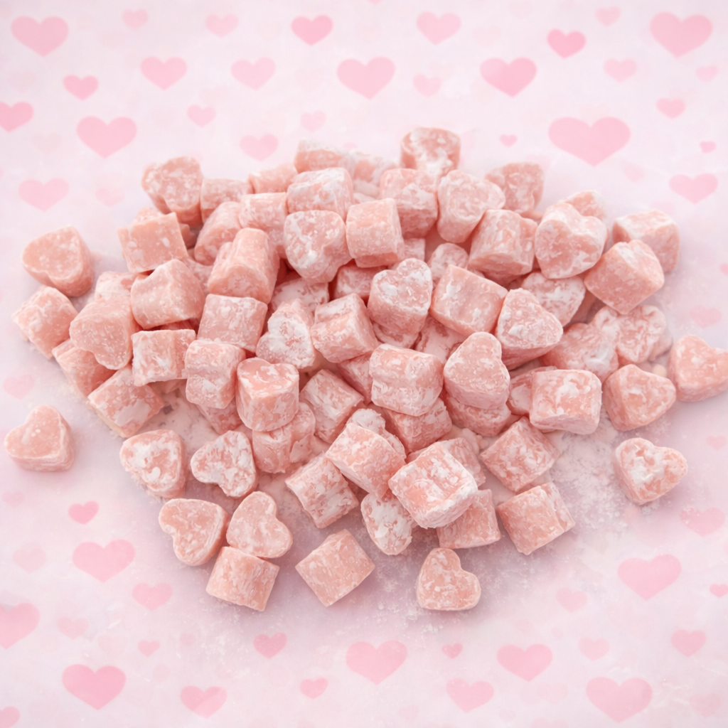 Tallow Lotion Dots / Hearts!  Milk & Honey Scent.