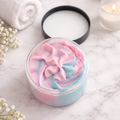 Whipped Tallow Body Butta!  Brazilian Tropics. Pink & Aqua.