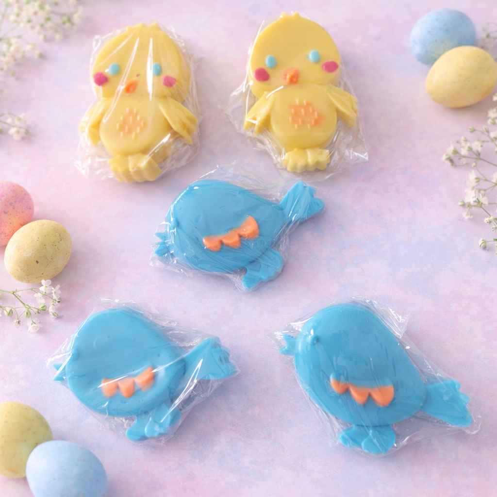 Mini Soaps!  Spring!  Chicks and Birds. Pineapple Lime.