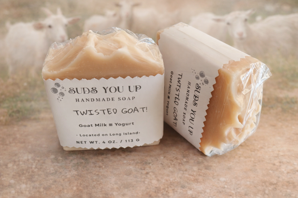 Twisted Goat. Honeysuckle. Goat Milk & Yogurt Soap.