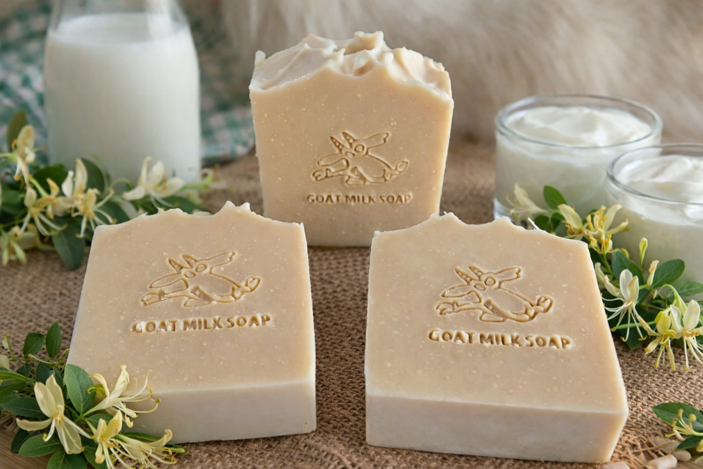 Twisted Goat. Honeysuckle. Goat Milk & Yogurt Soap.