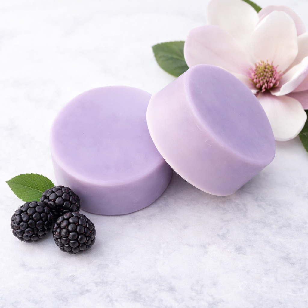 Solid Shampoo Bar. Bougie Blackberry!