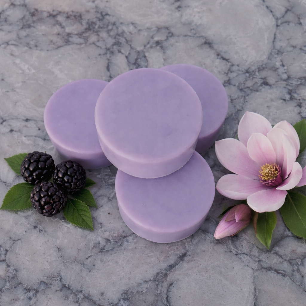 Solid Shampoo Bar. Bougie Blackberry!