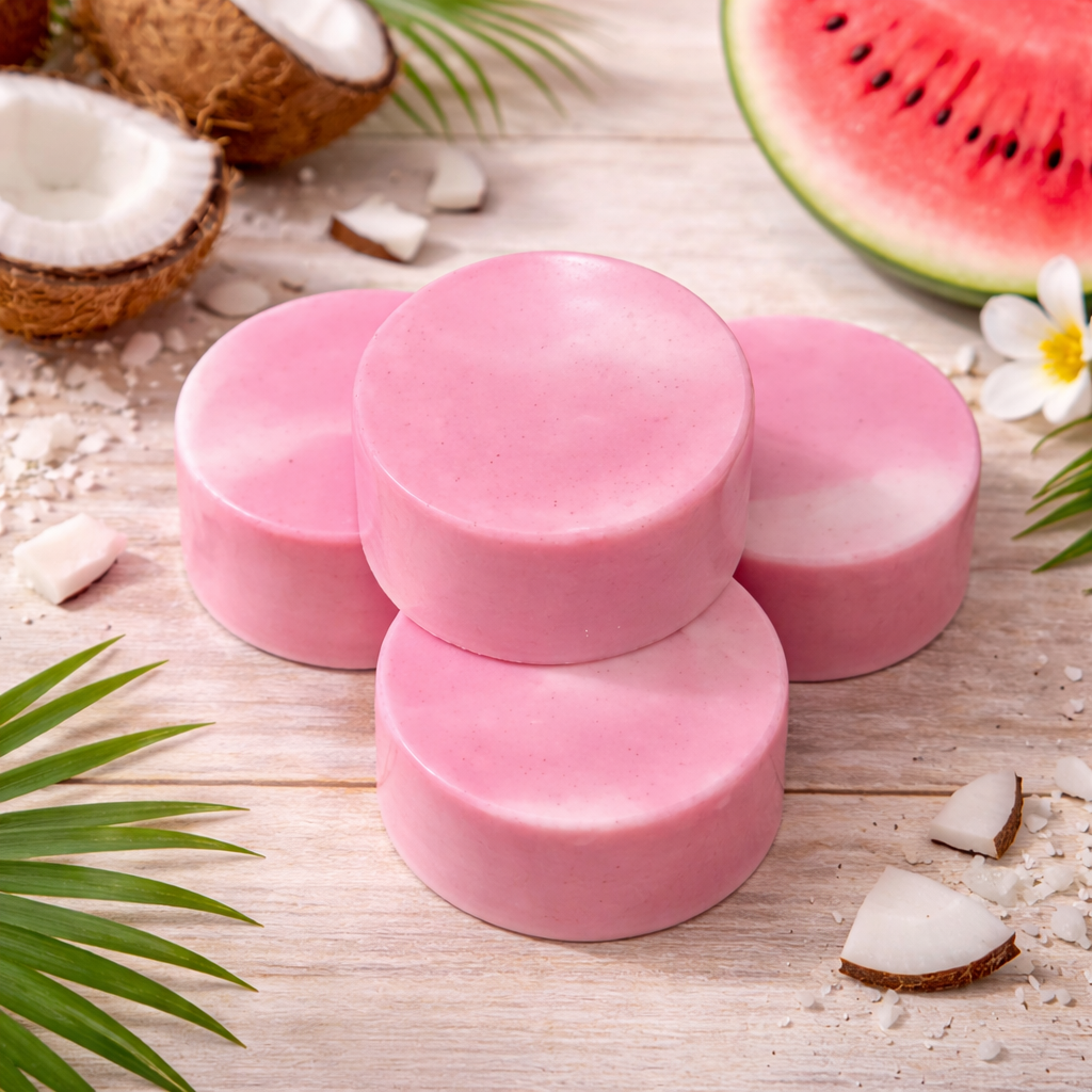 Shampoo Bars. 🥥 Syndet Bars.  Coconut Watermelon!  PH balanced. Sulfate free!