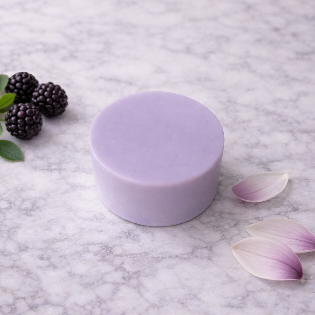 Solid Shampoo Bar. Bougie Blackberry!