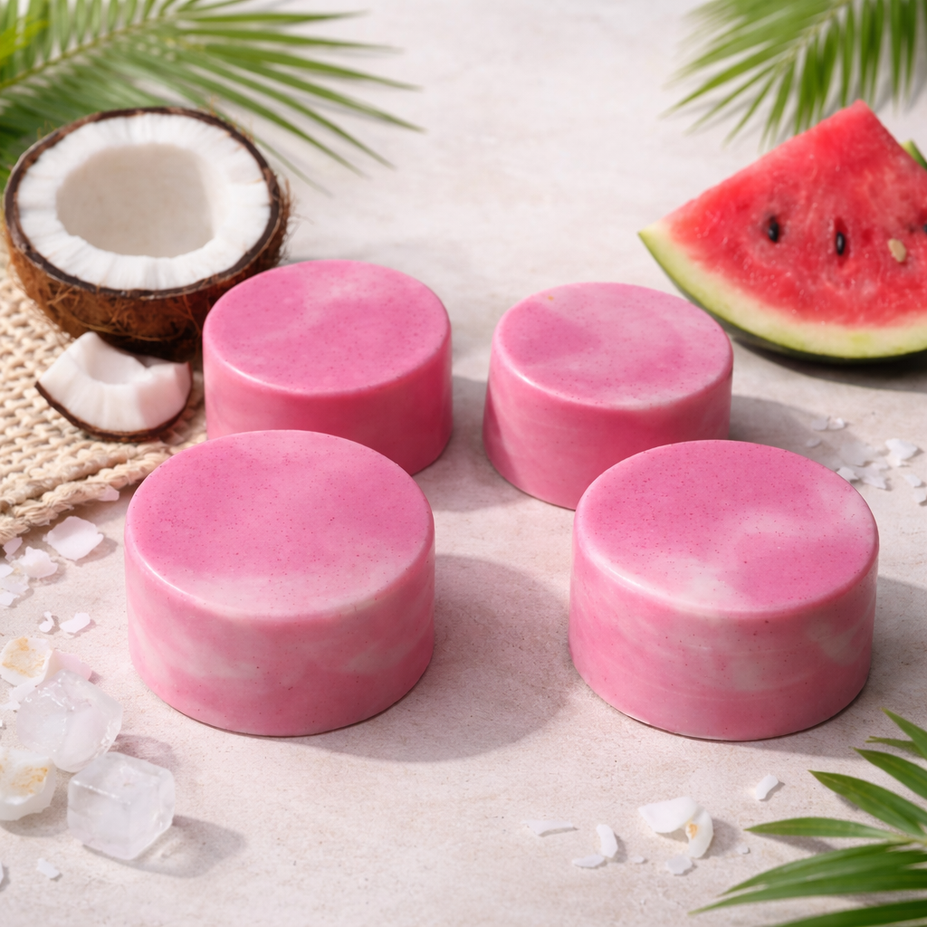 Shampoo Bars. 🥥 Syndet Bars.  Coconut Watermelon!  PH balanced. Sulfate free!
