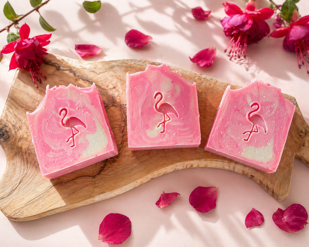Pink Lady. Tallow and Goat Milk. Floral Scent.