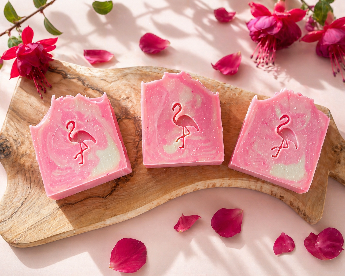 Pink Lady. Tallow and Goat Milk. Floral Scent.