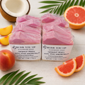 Tallow and Goat Milk Soap. Coconut. Peach. Grapefruit Scent.
