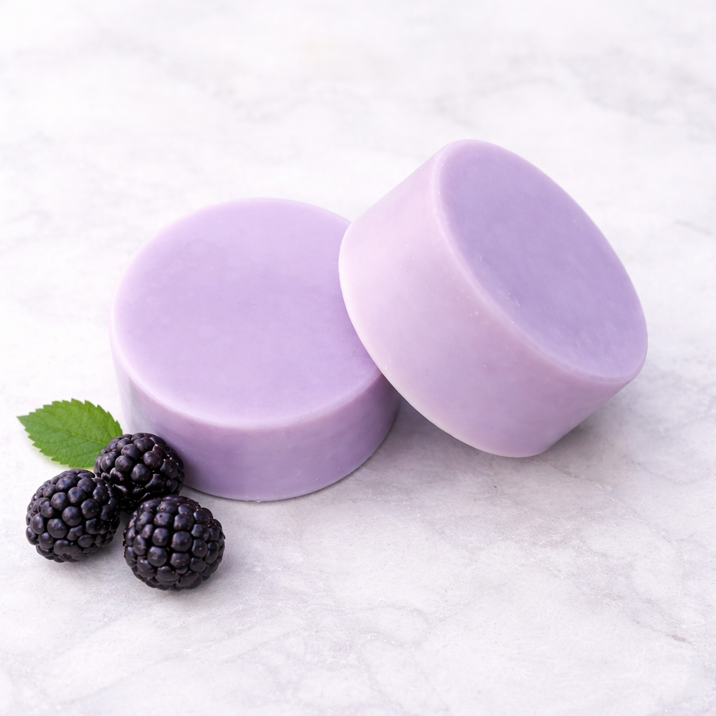 Solid Shampoo Bar. Bougie Blackberry!