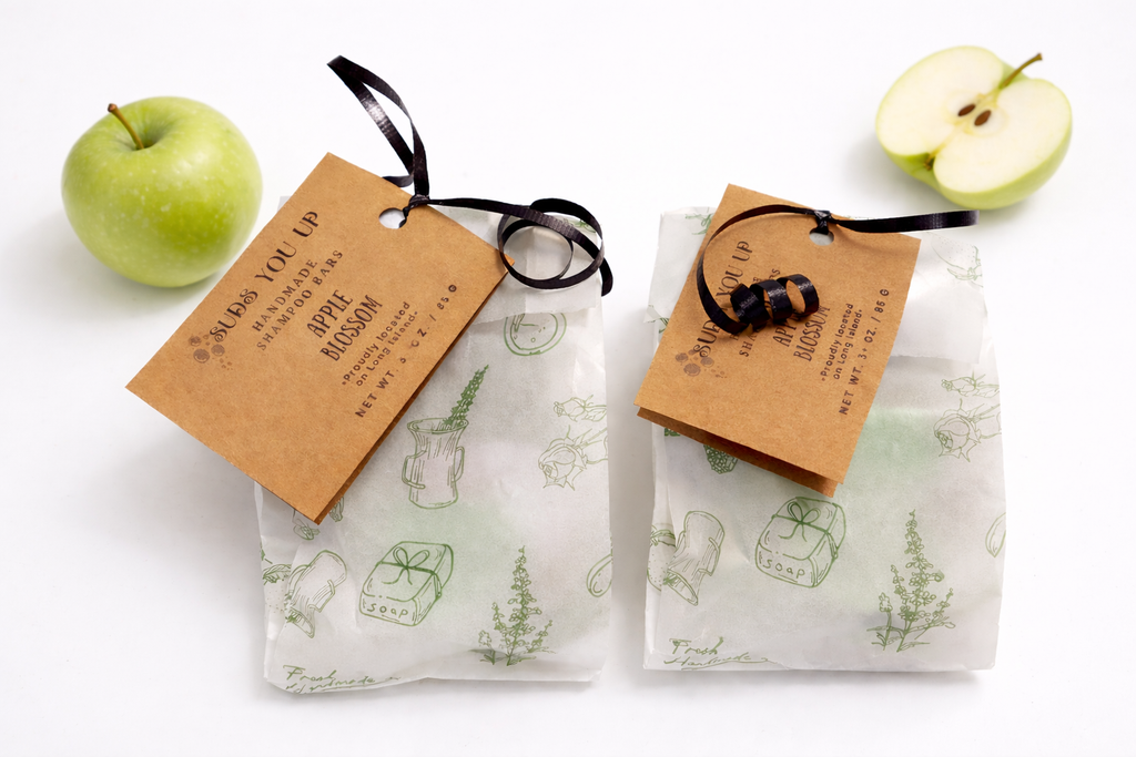 Shampoo Bar. Syndet Bar. Apple Scent. Jojoba Oil!