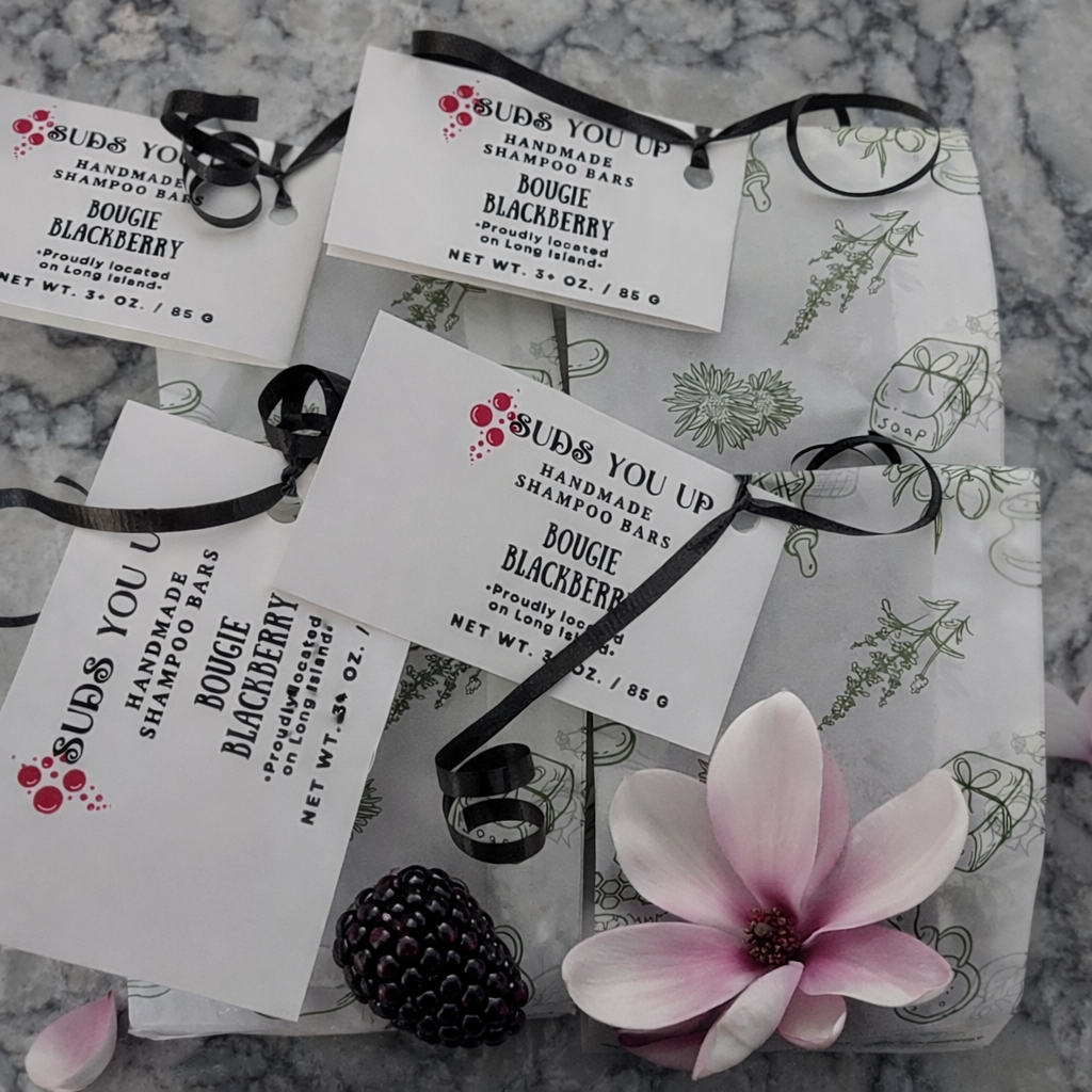 Solid Shampoo Bar. Bougie Blackberry!